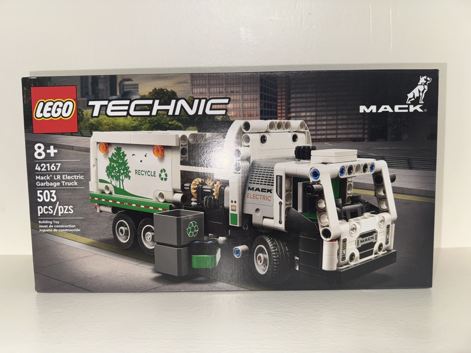 LEGO Technic 42167 Mack LR Electric Garbage Truck 503pcs Age 8+ Separator