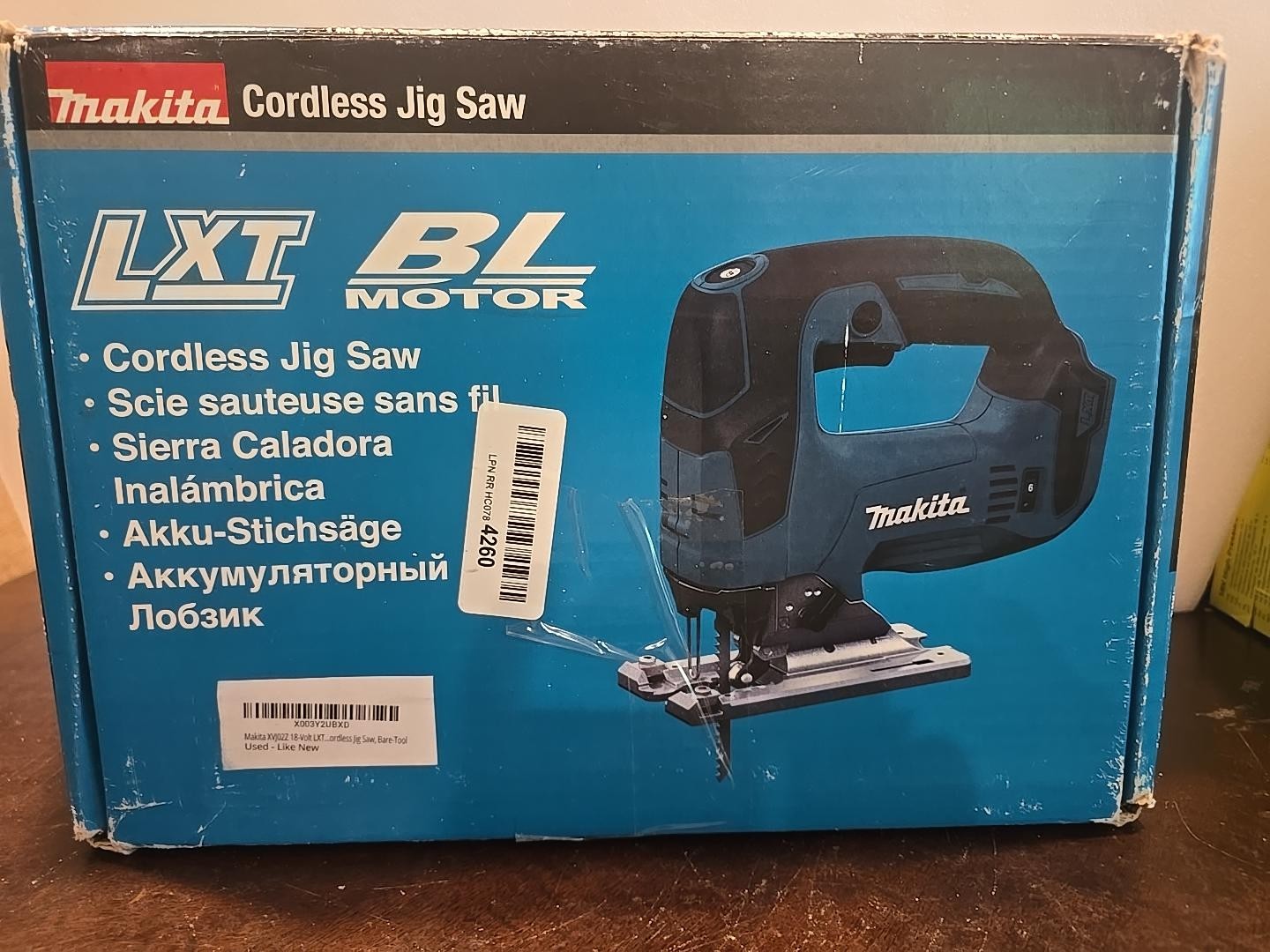 Makita DJV182Z BL LXT 18V Orbital Jigsaw – Body Only ( No battery) Makita DJV182Z BL LXT 18V Orbital Jigsaw – Body Only ( No battery)