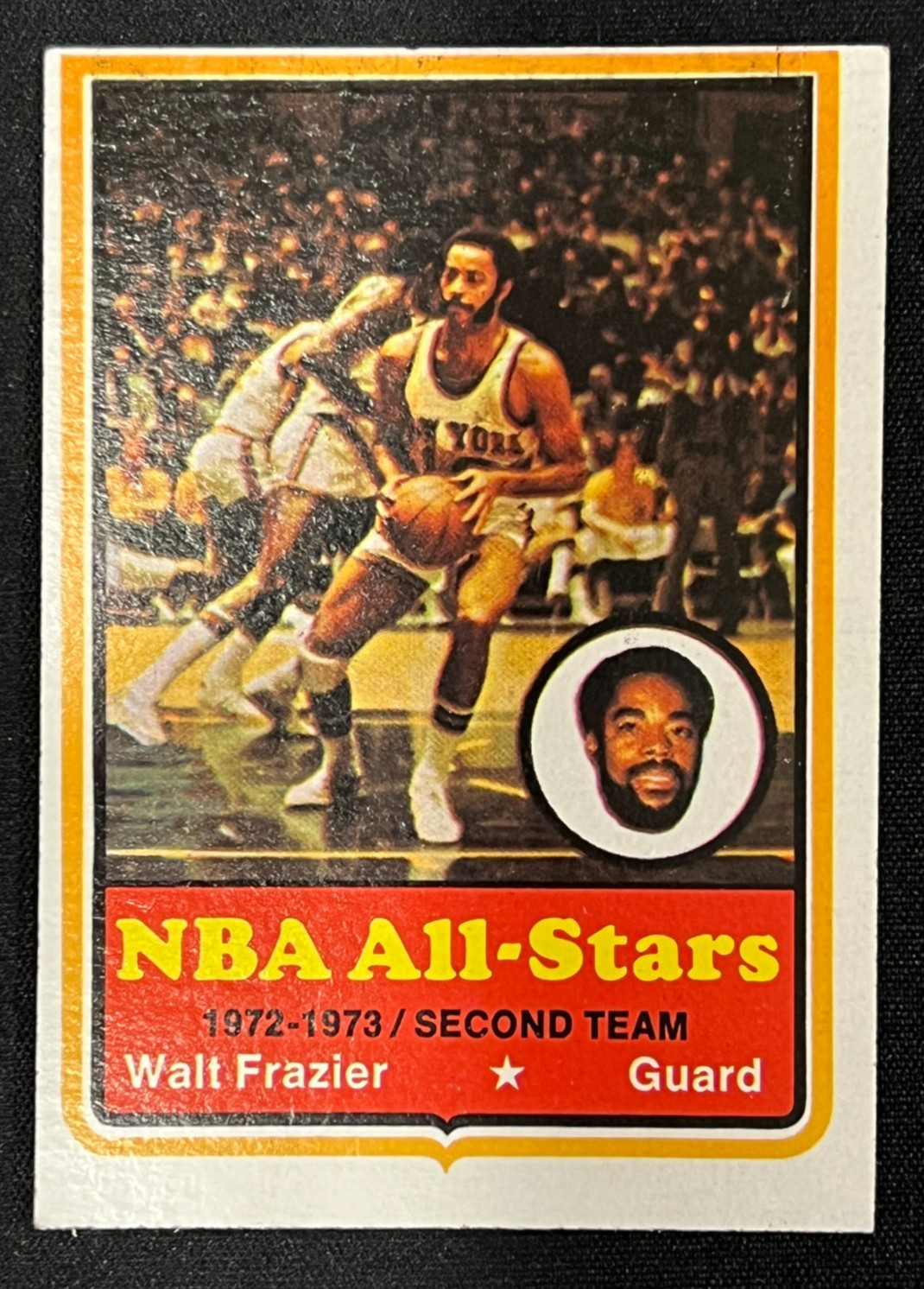 1973-74 Topps #10 Walt Frazier New York Knicks - EX - Multiple Pictures
