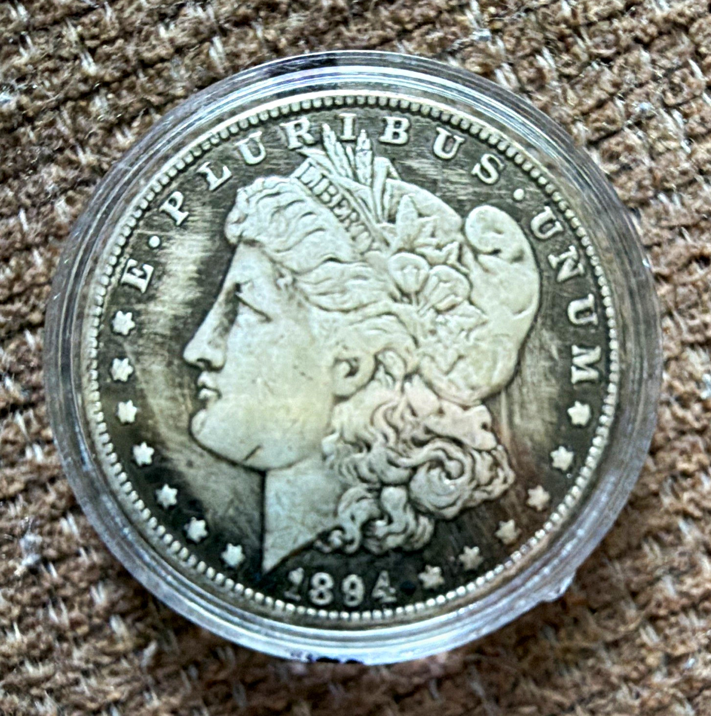 1894 Morgan Silver Dollar $1 0.9 Fine Business Strike Philadelphia Mint