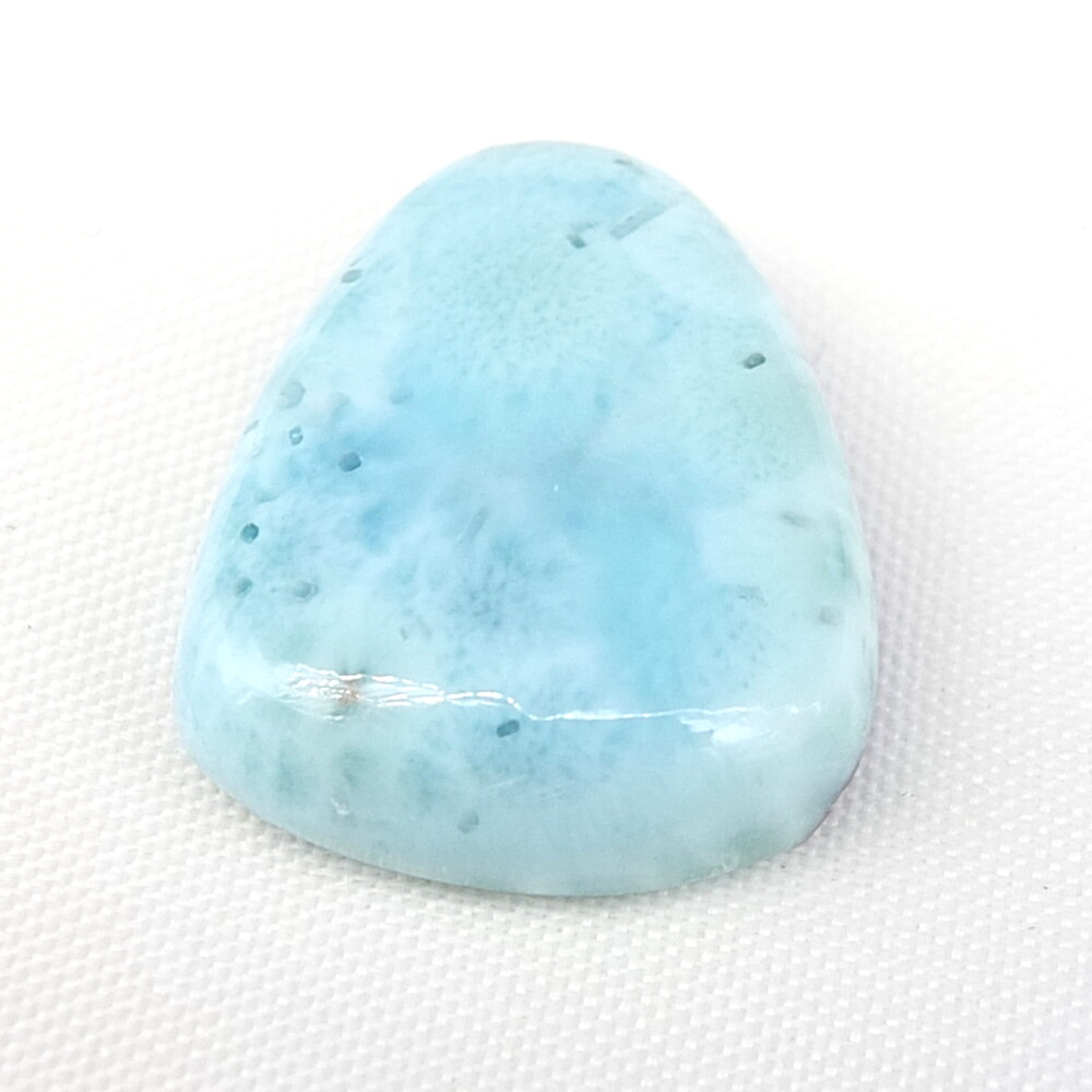 SHOLA Genuine 14.79 Ct Natural Larimar / Pectolite From Dominican Republic