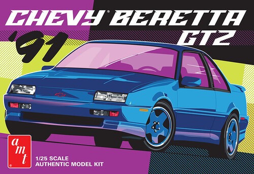 AMT 1991 Chevy Beretta GTZ 1/25 Scale Model Kit [New Toy]