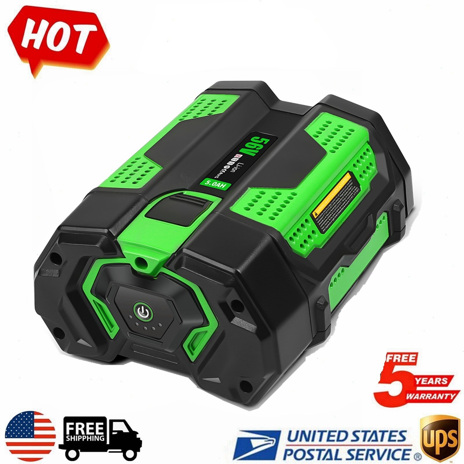 56V 5.0Ah/7.5Ah/9.0Ah/10Ah Battery For EGO BA1400T BA4200 BA2800 ST1502LB Tools