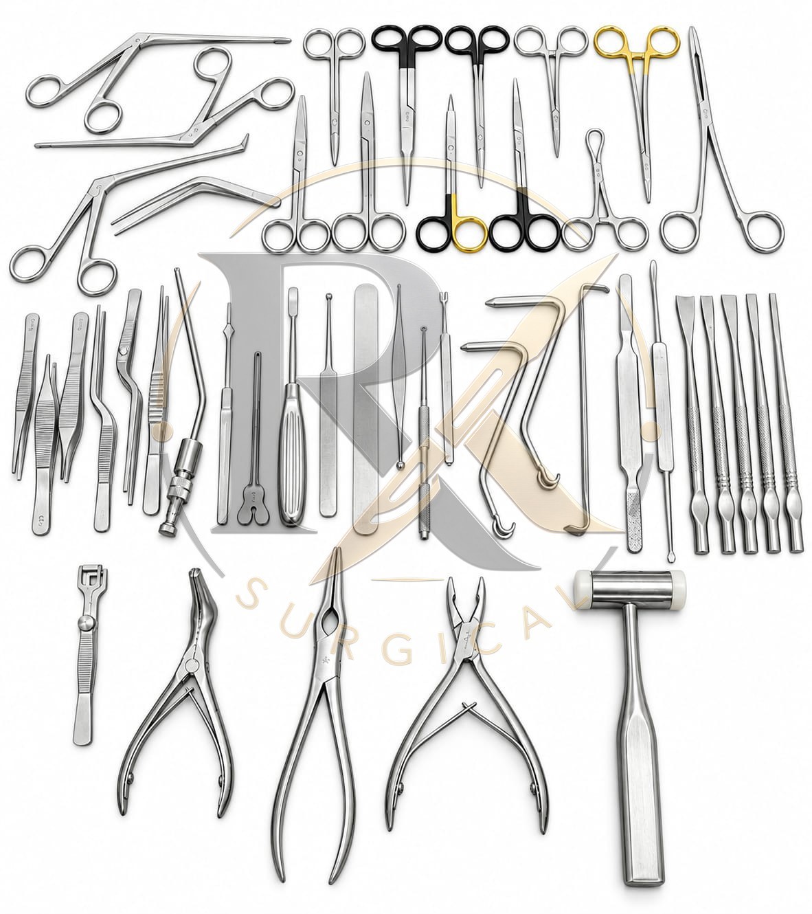 Major Rhinoplasty instruments set of 50 PCS, Nose & Plastic surgery Surgical