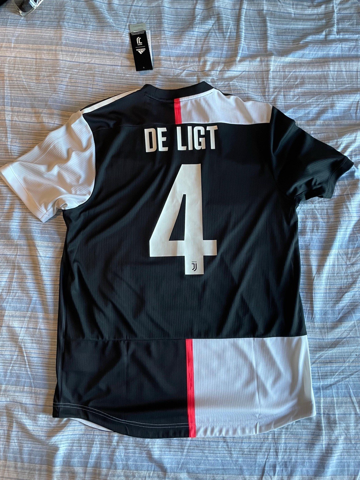 Home Juventus Jersey 2019/20 Player Version Juve kit De Ligt BNWT Authentic
