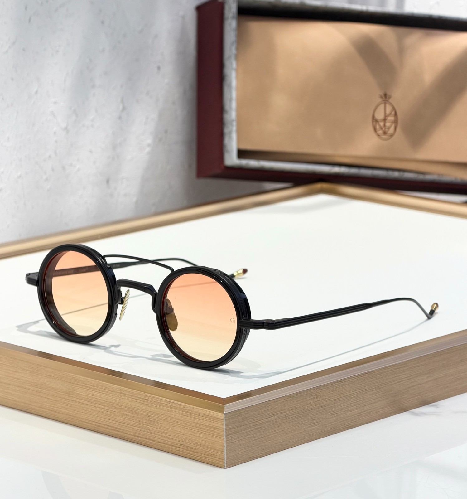 Jacques Marie Mage Rigon 41□28‑146 Vintage Round Daily Unisex Eyewear Jacques Marie Mage Rigon 41□28‑146 Vintage Round Daily Unisex Eyewear