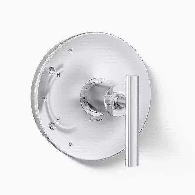 Kohler Purist Valve Trim - with Lever Handle (K-TS14423-4-CP) Kohler Purist Valve Trim - with Lever Handle (K-TS14423-4-CP)