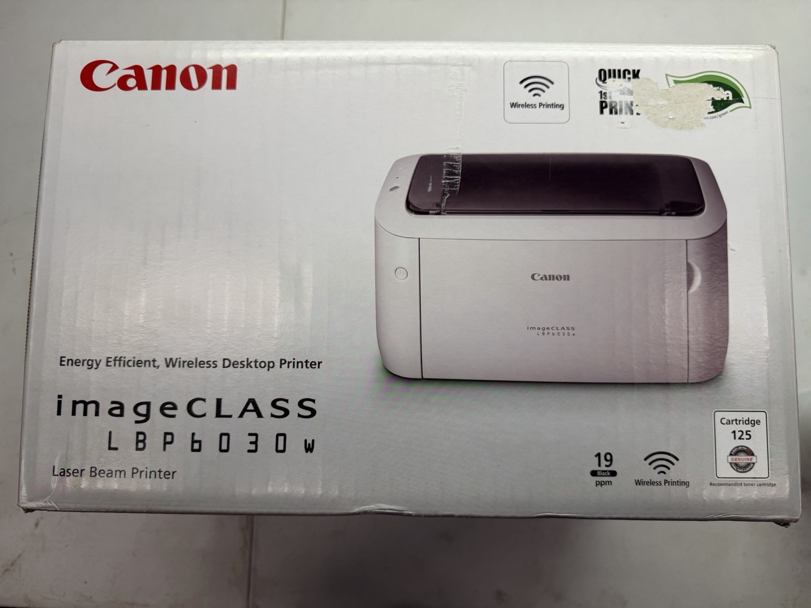 Brand New Canon imageCLASS LBP6030w Wireless Laser Beam Printer 8468B003AA
