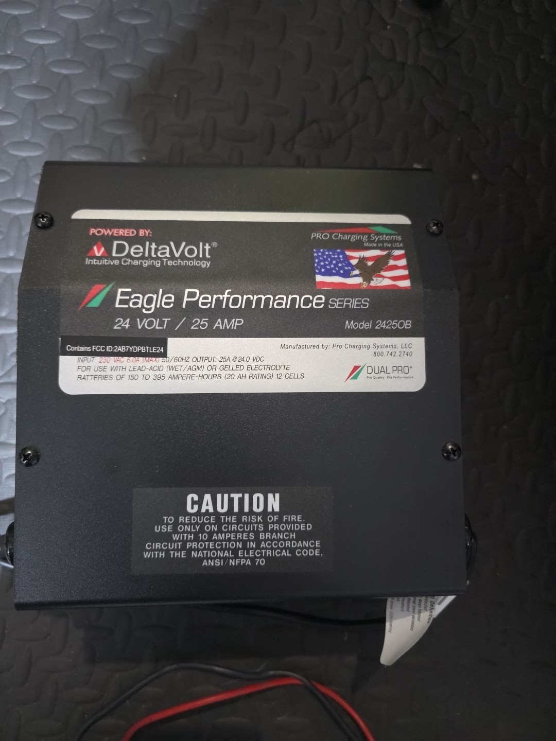 Delta Volt Pro Charging System  Eagle Performance Series 24V/25Amp Model #2425OB