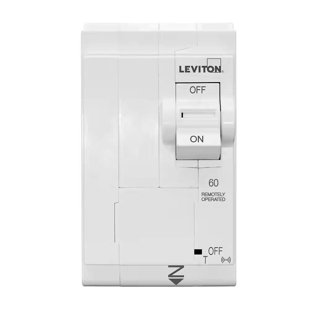 Leviton 2Nd Gen 2-Pole 60 Amp Smart Circuit Breaker, 120/240-Volt