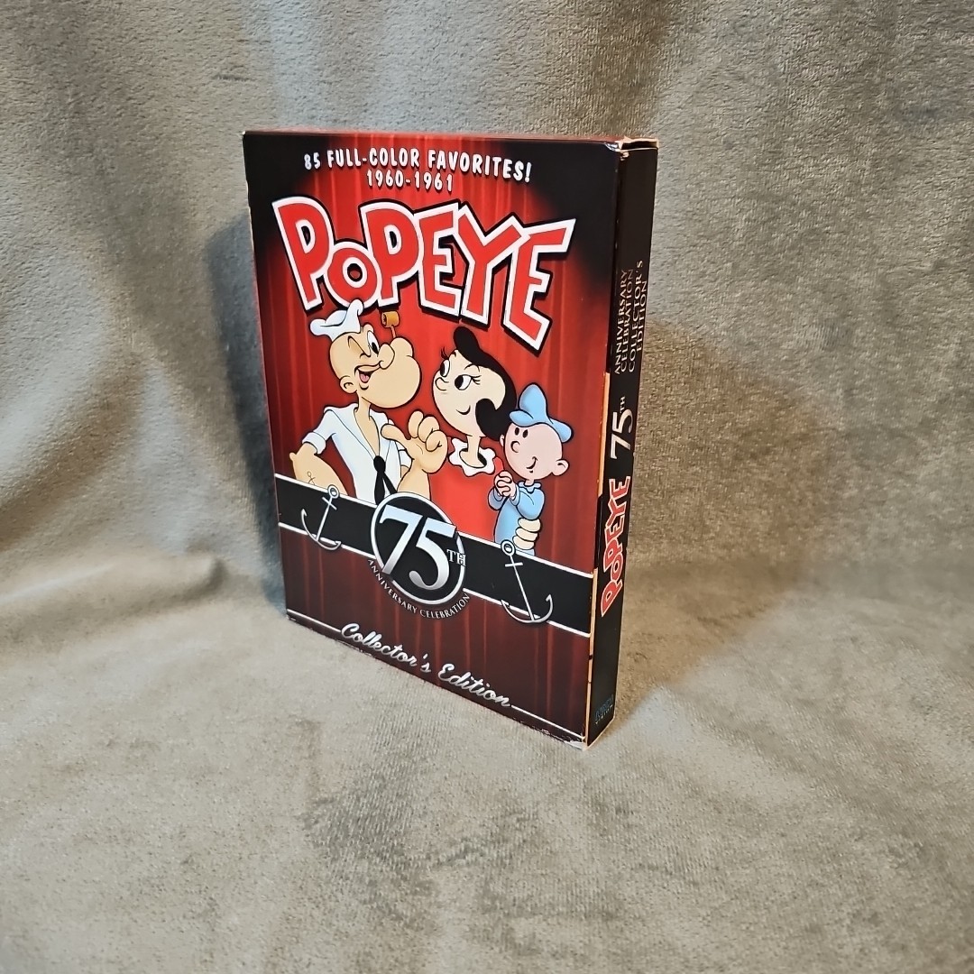 Popeye - 75th Anniversary Celebration Collectors Edition (DVD, 3-Disc Set)
