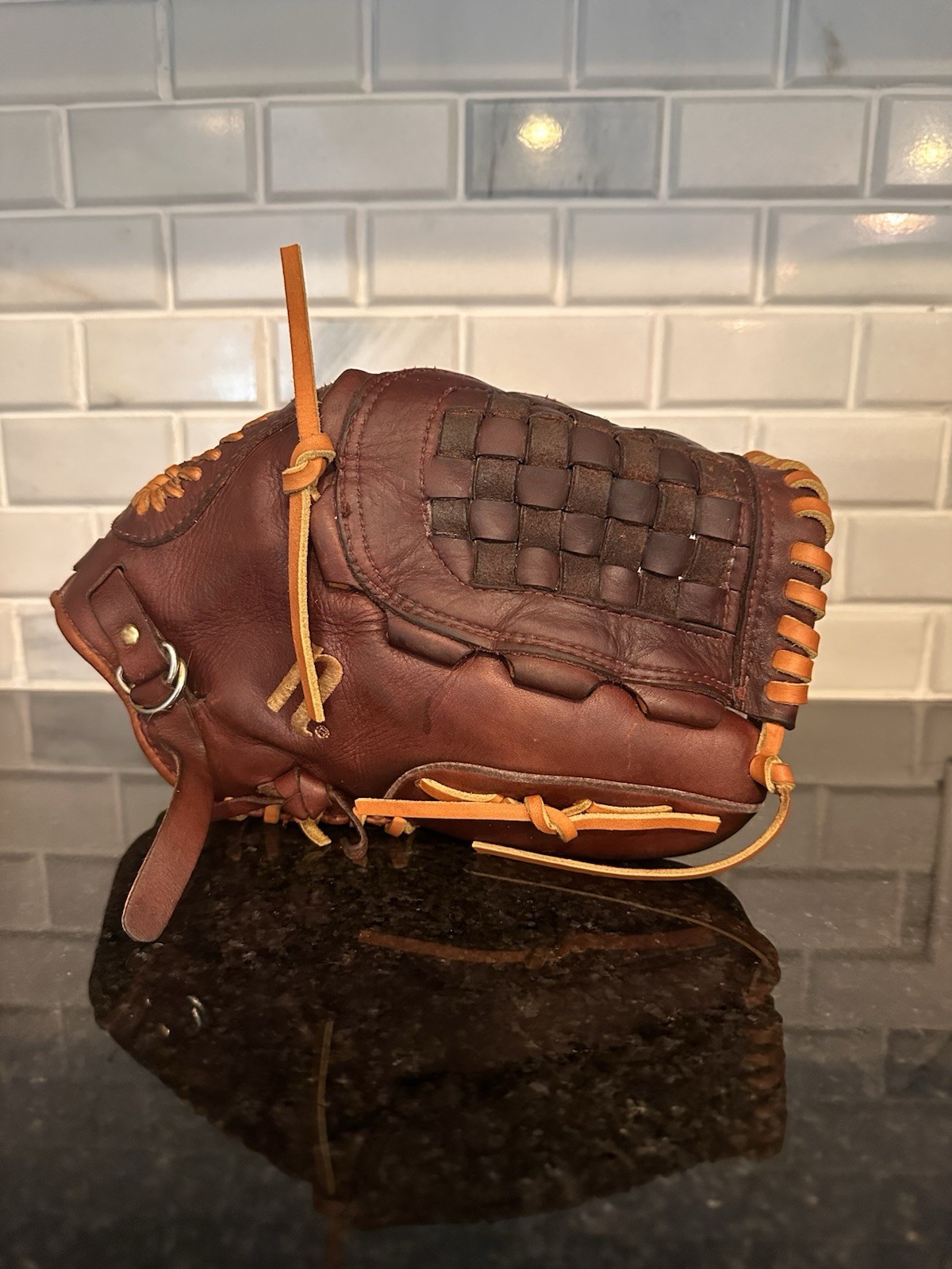Nokona NOK1250 Pro-Line 12.5” Baseball Glove USA Cowhide Relaced + Orig Laces