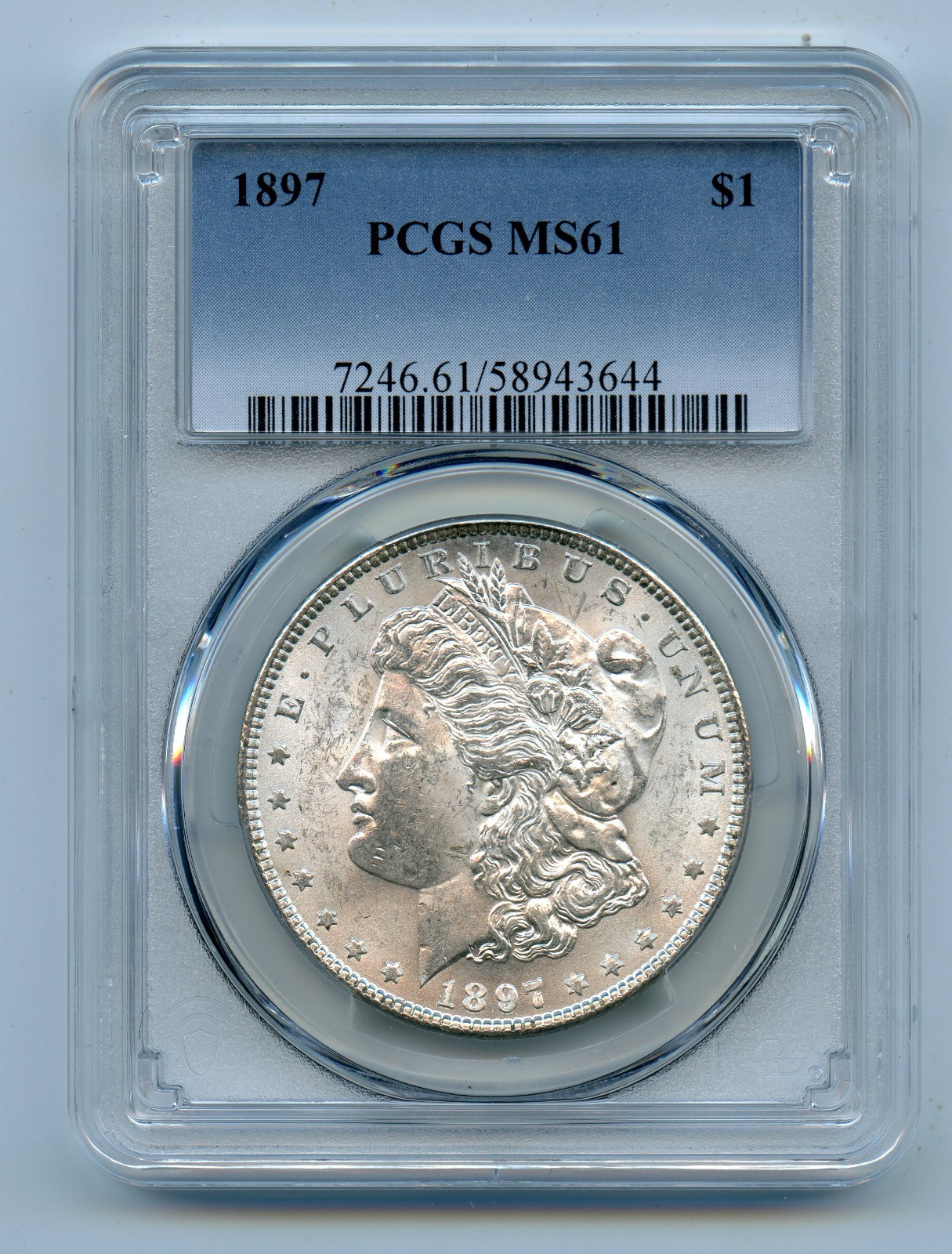 1897 Morgan Silver Dollar $1 | PCGS MS61 | 7 Available