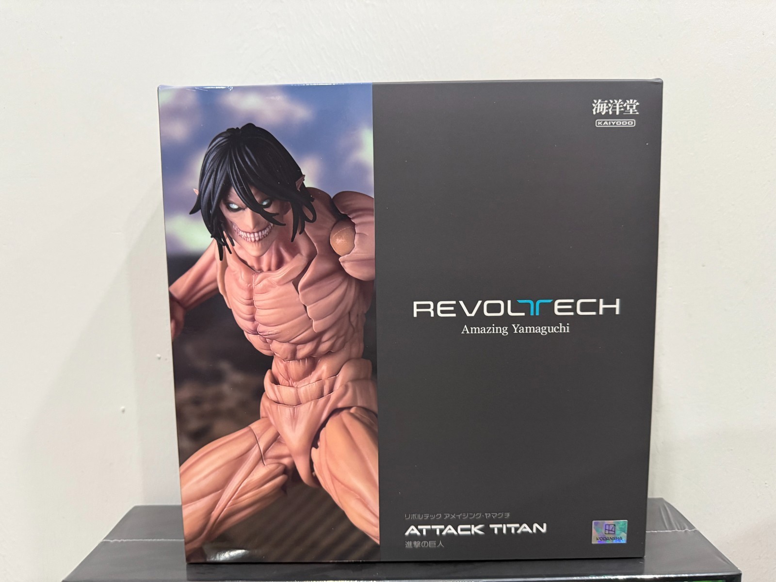 Kaiyodo Revoltech Amazing Yamaguchi Attack on Titan Eren Jaeger Action Figure~ Kaiyodo Revoltech Amazing Yamaguchi Attack on Titan Eren Jaeger Action Figure~