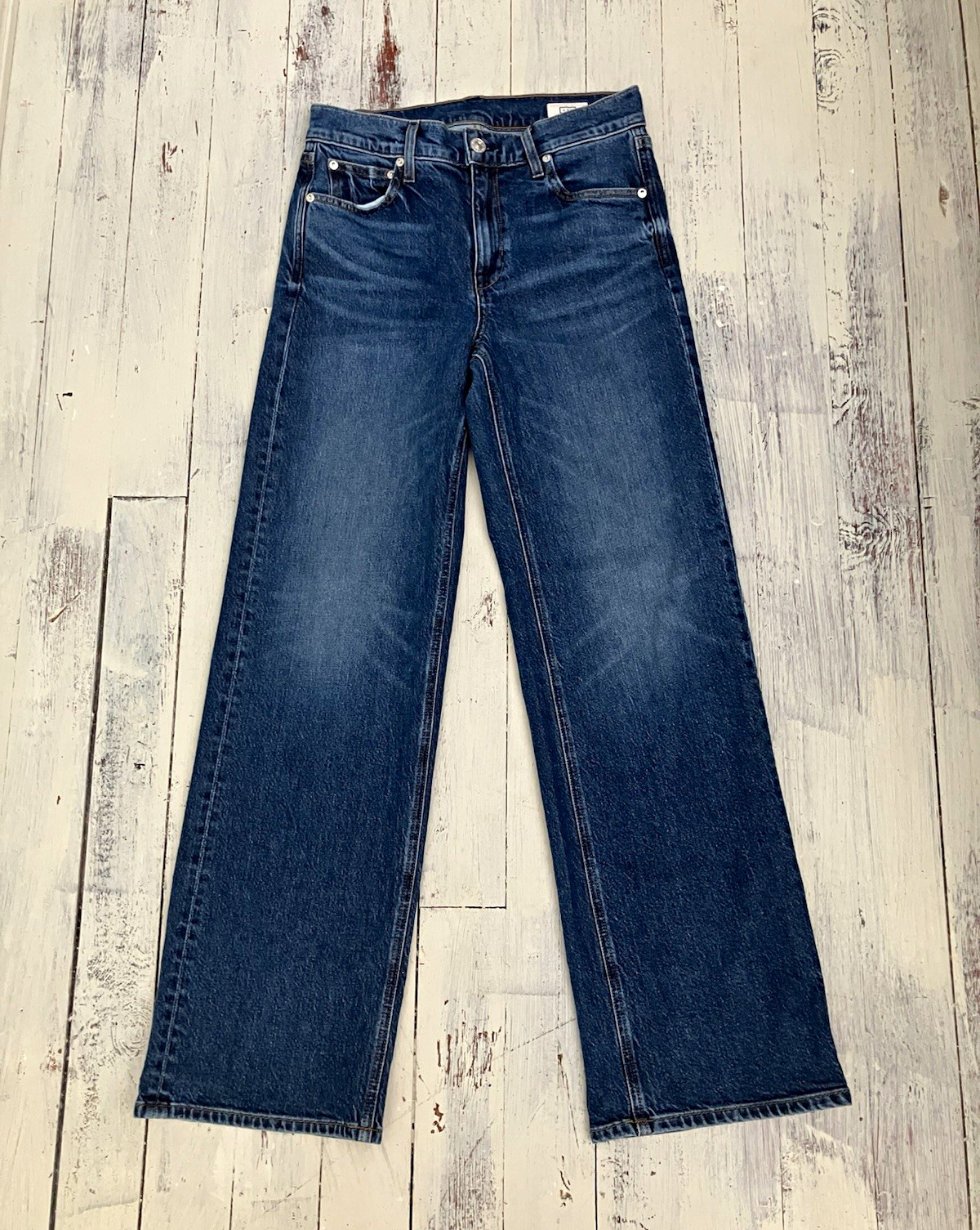 AYR The Secret Sauce Perfect Condition Sz 27 Loose Straight Leg Jeans Blue Wash 