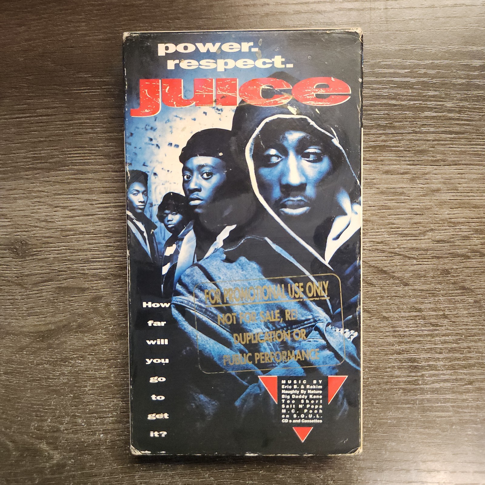 Vintage 1992 JUICE VHS TUPAC Shakur RARE Harlem PROMO Copy/2PAC Assistant Copy Vintage 1992 JUICE VHS TUPAC Shakur RARE Harlem PROMO Copy/2PAC Assistant Copy