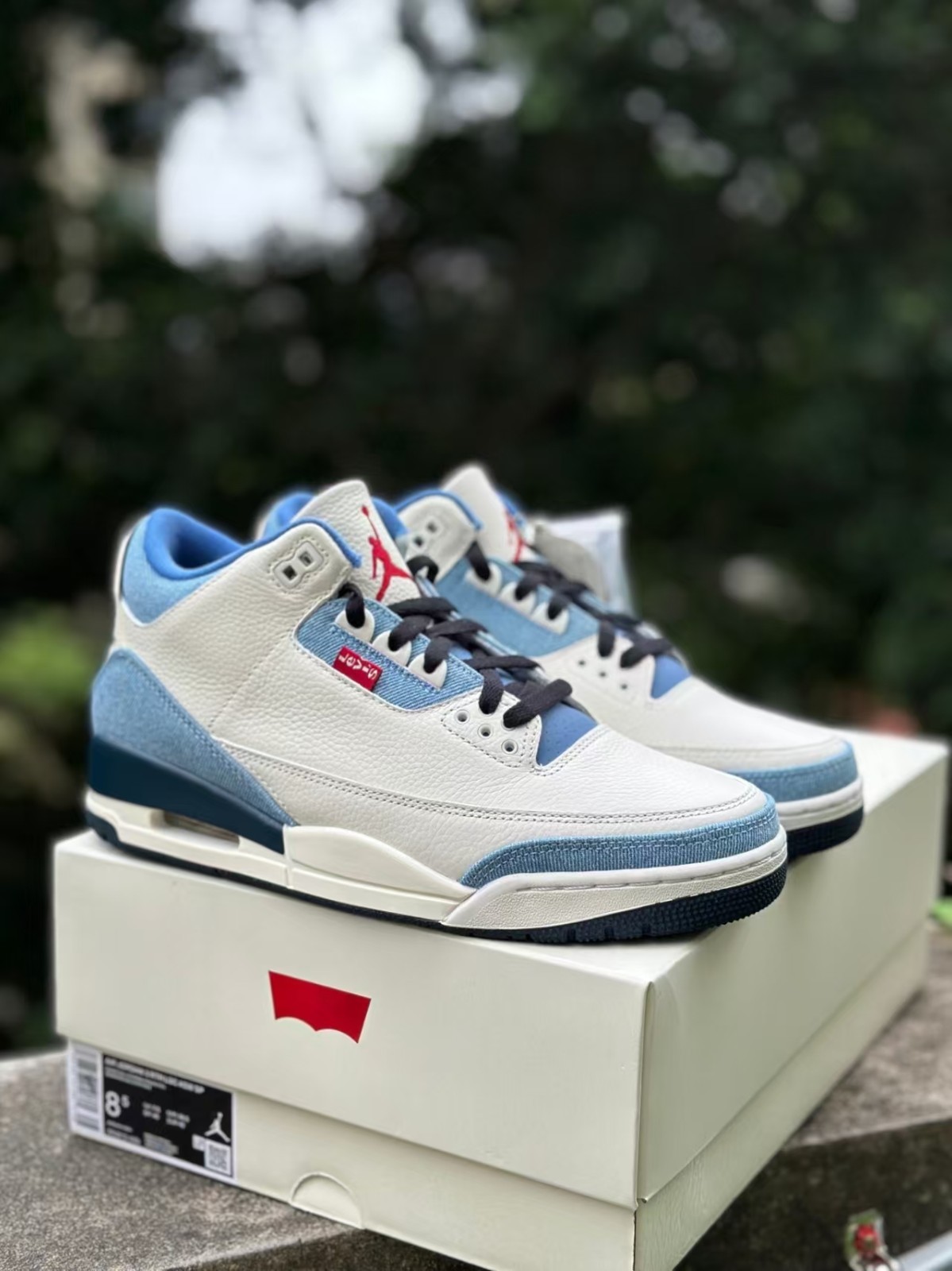 IR0912-400 New Levi’s x Air Jordan 3 Retro 'All-Star'