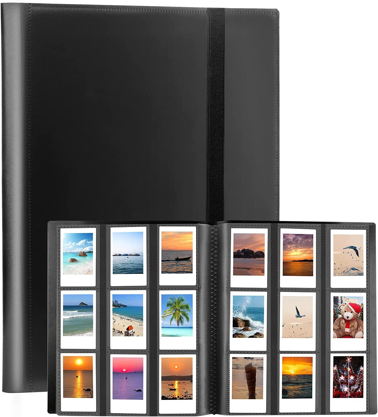 432 Pockets 2X3 Inch Photo Album for Polaroid & Instax Mini Pictures, Black
