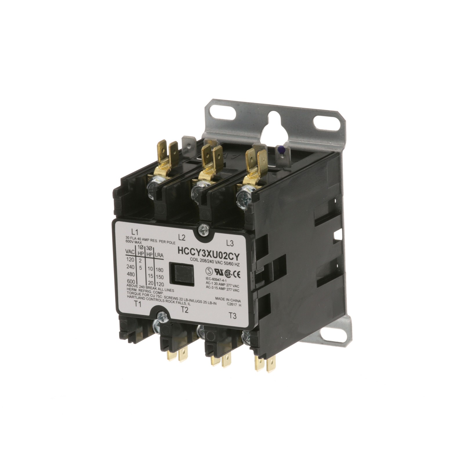 Mavrik 3Pole 208/240V Contactor