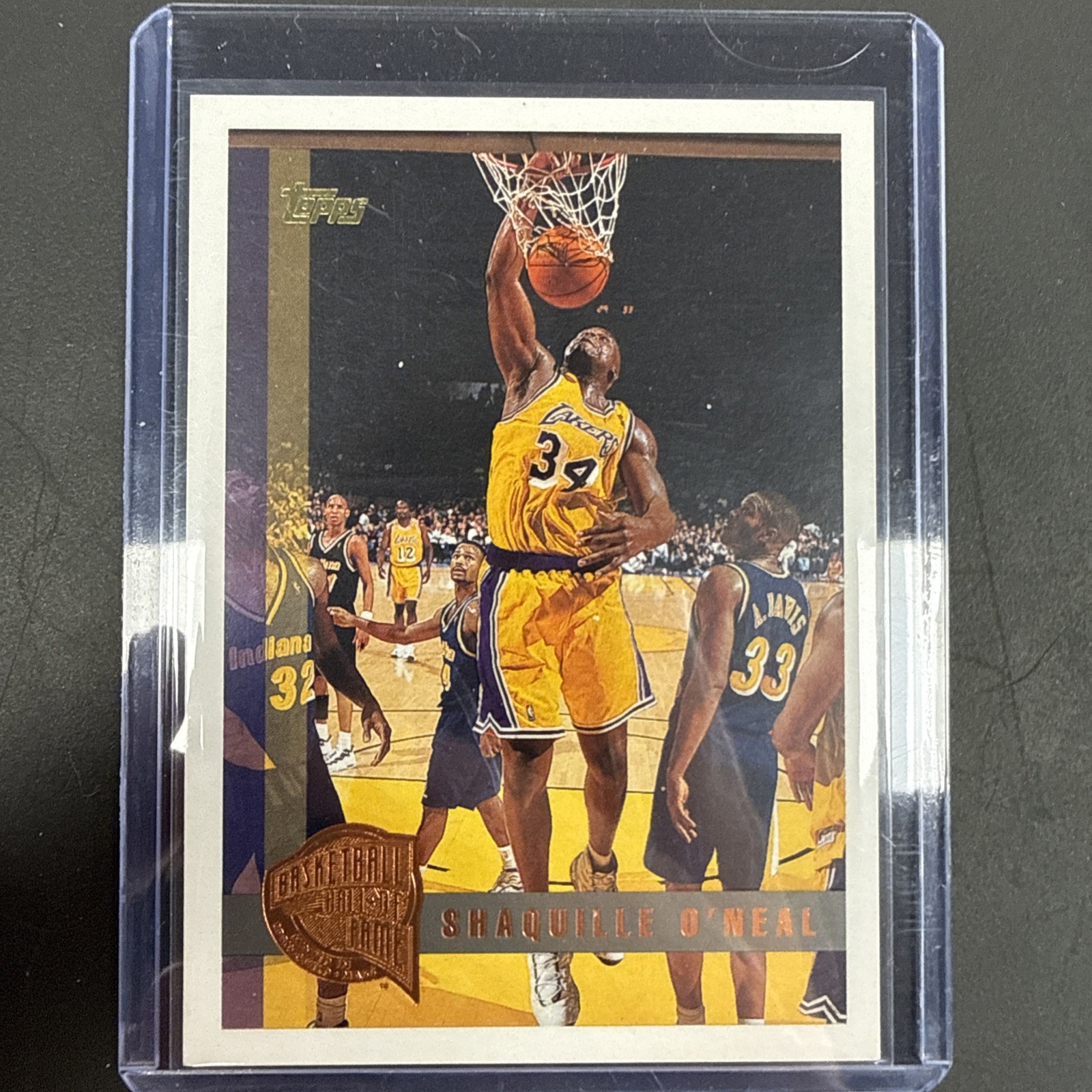 1997-98 Topps Shaquille O\'Neal Minted in Springfield #109 Los Angeles Lakers HOF 1997-98 Topps Shaquille O\'Neal Minted in Springfield #109 Los Angeles Lakers HOF