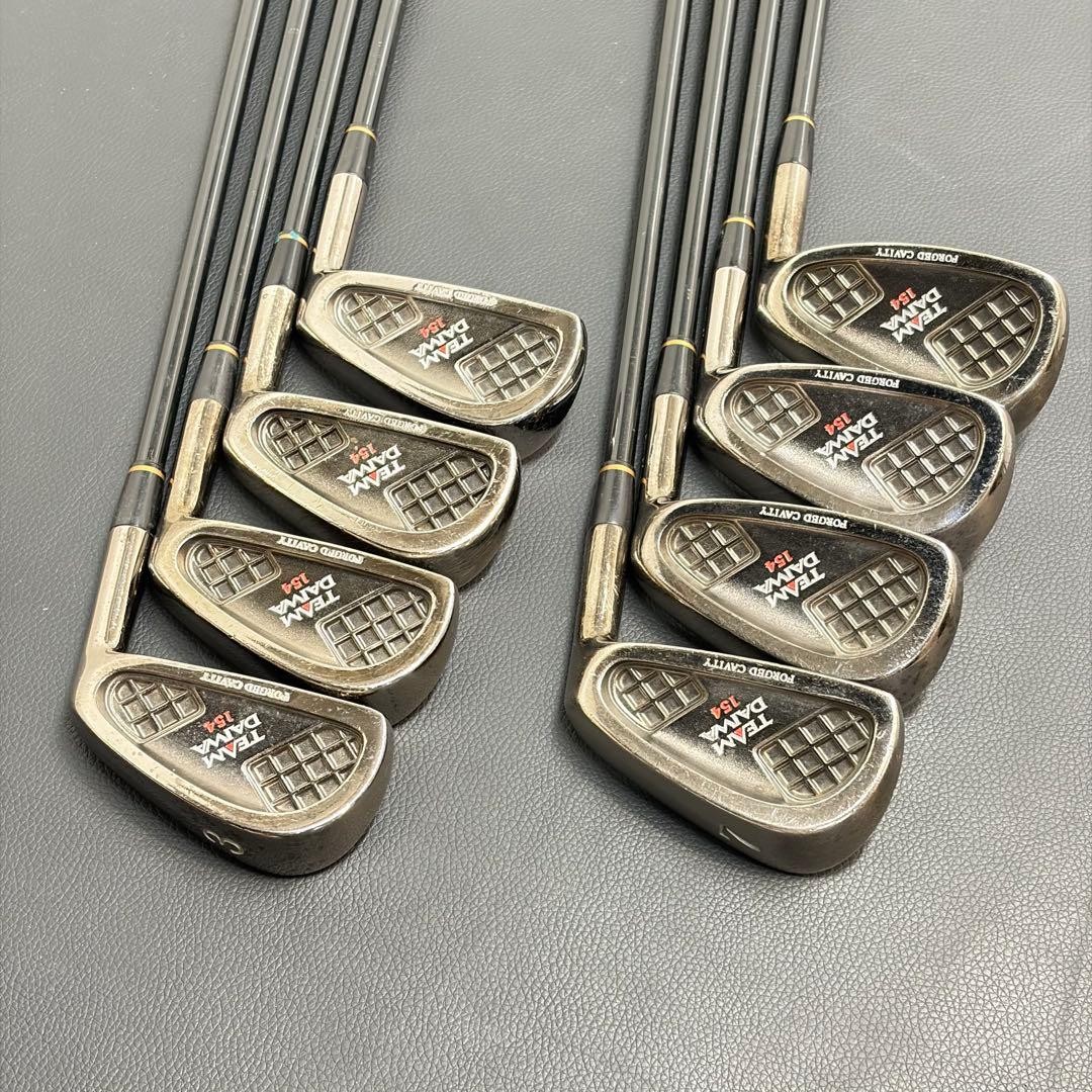 DAIWA TEAM DAIWA 154 Iron Set 8pcs 3-10 PROCARBO HM-40 TOUR Flex R DAIWA TEAM DAIWA 154 Iron Set 8pcs 3-10 PROCARBO HM-40 TOUR Flex R