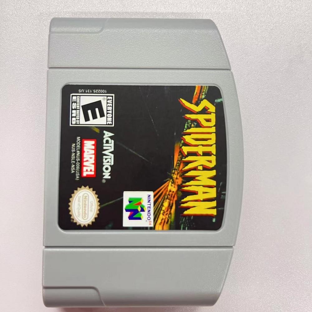 Spider-Man - Nintendo 64 (N64) Ready to ship Classic adventure Fast shipping
