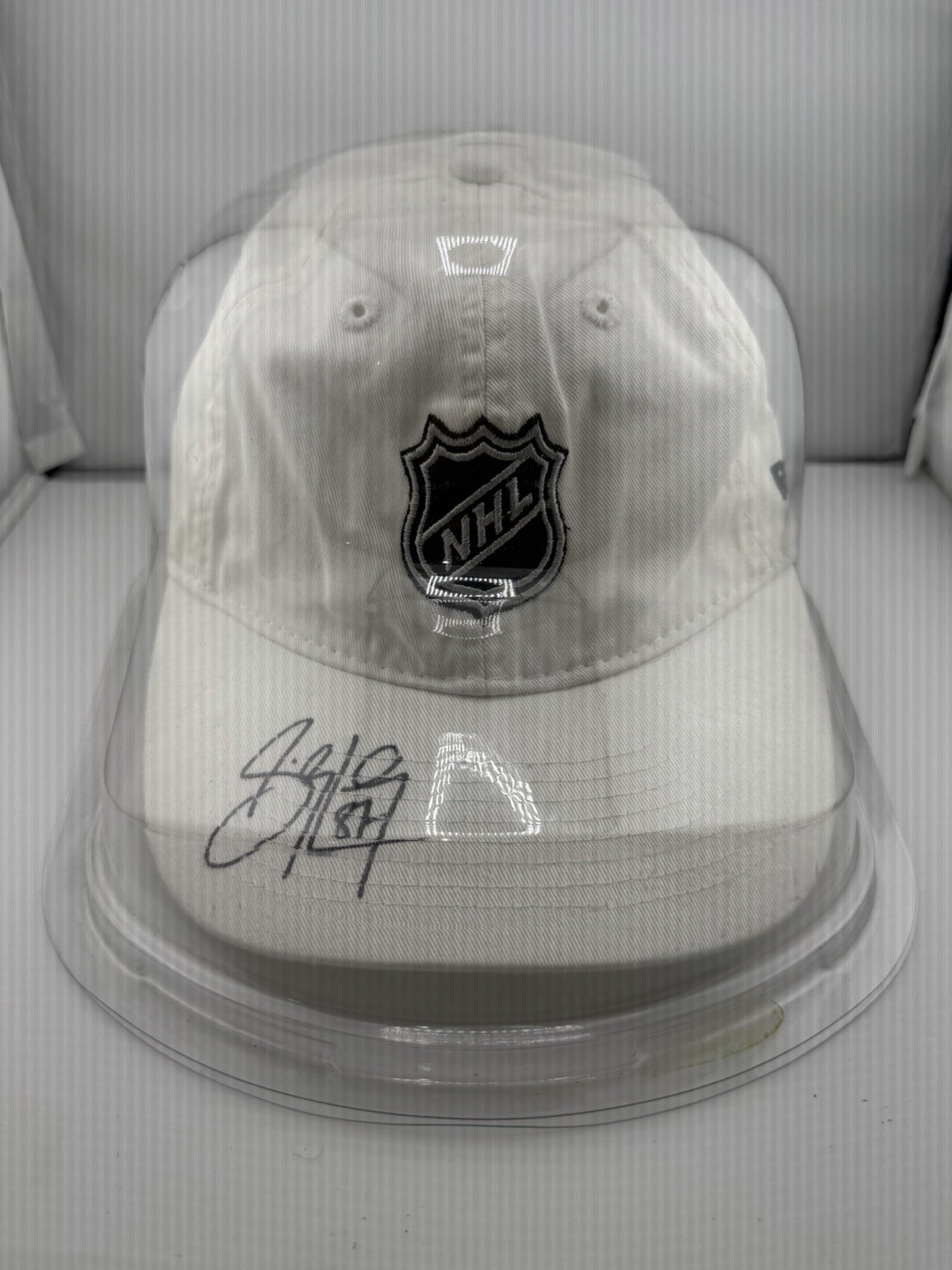 Sidney Crosby Signed NHL Hat Pittsburgh Penguins JSA 553