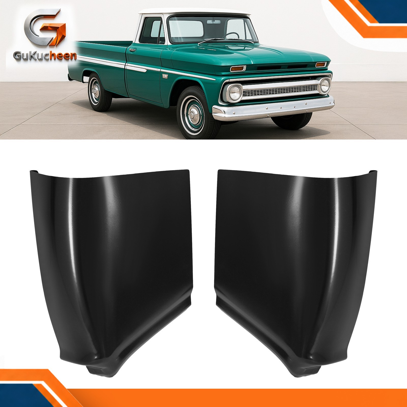 Fits 60-66 Chevy & GMC C/K Pickup Truck Cab Corners Patch Panel Driver&Passenger