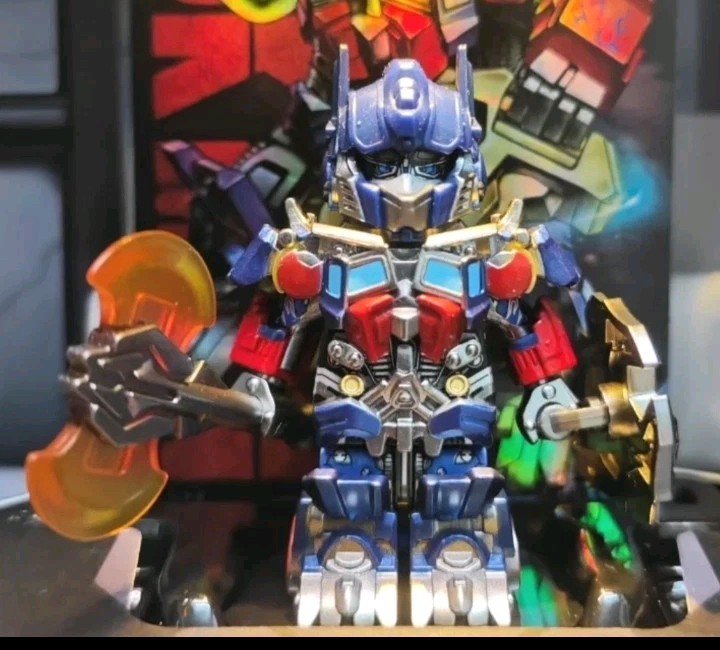 Optimus Prime TRANSFORMERS Brick Man Custom Deluxe MiniFigure New