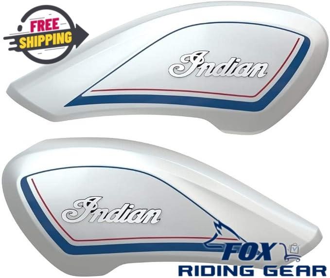 OPEN BOX - OEM Indian Tank Cover Gloss Pearl WHITE- 19-24 FTR1200 - 2884143-1807