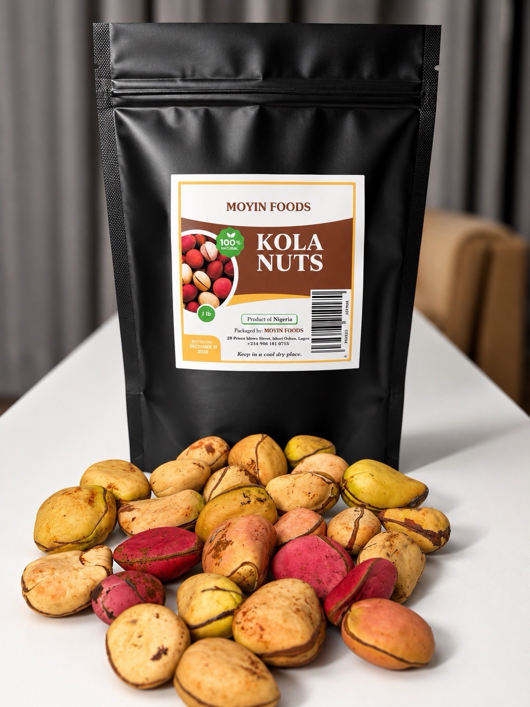Kola Nut-Moyin Foods (1lb)