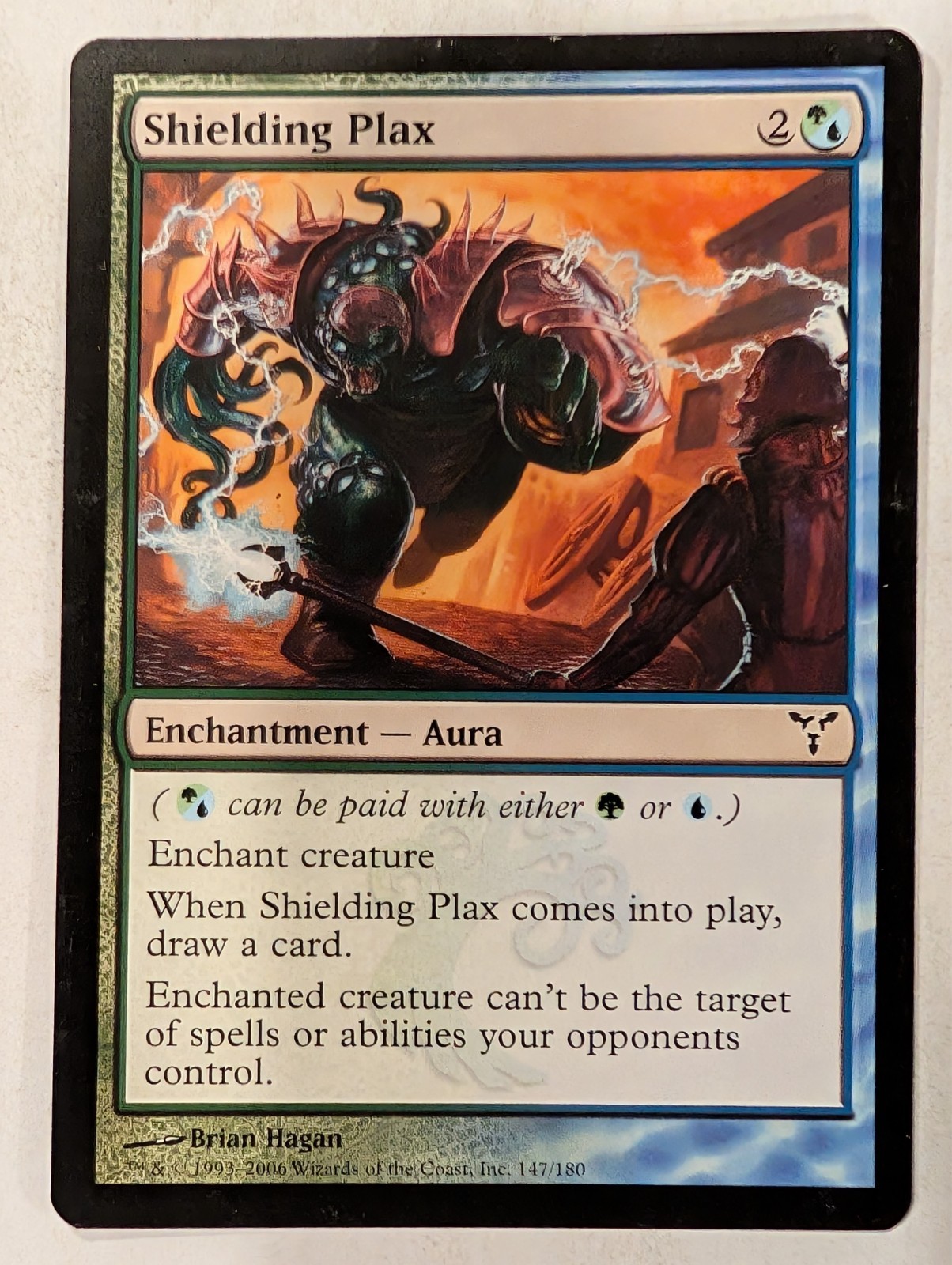Shielding Plax - Dissension - Magic the Gathering MTG Nice Shielding Plax - Dissension - Magic the Gathering MTG Nice