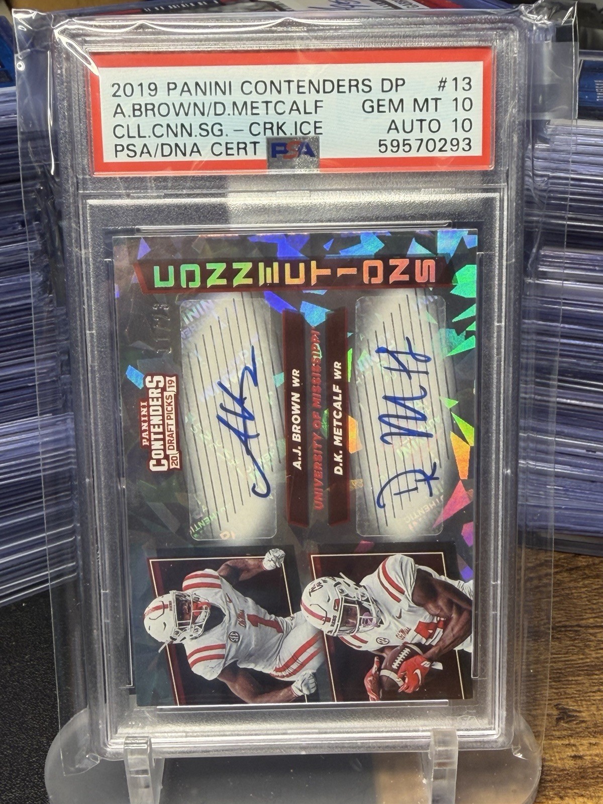 2019 Panini Contenders Draft Picks - Collegiate Connections Signatures DK...