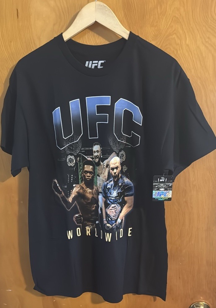 UFC Tshirt Mens Large Black UFC Tshirt Mens Large Black