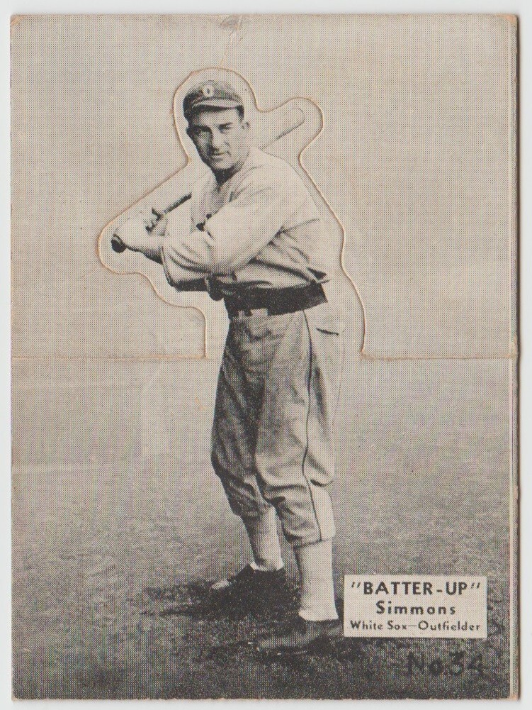 Al Simmons 1936 #34 Batter Up 1934 Chicago White Sox