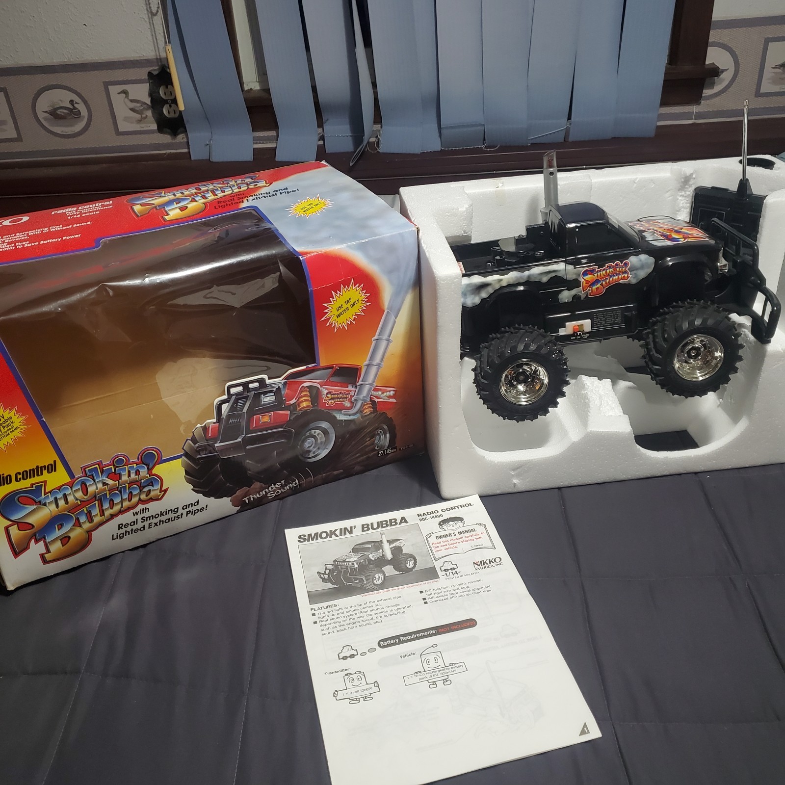 Smokin Bubba RC Truck Vintage Nikko Remote Control OffRoad Tested Works READ Smokin Bubba RC Truck Vintage Nikko Remote Control OffRoad Tested Works READ