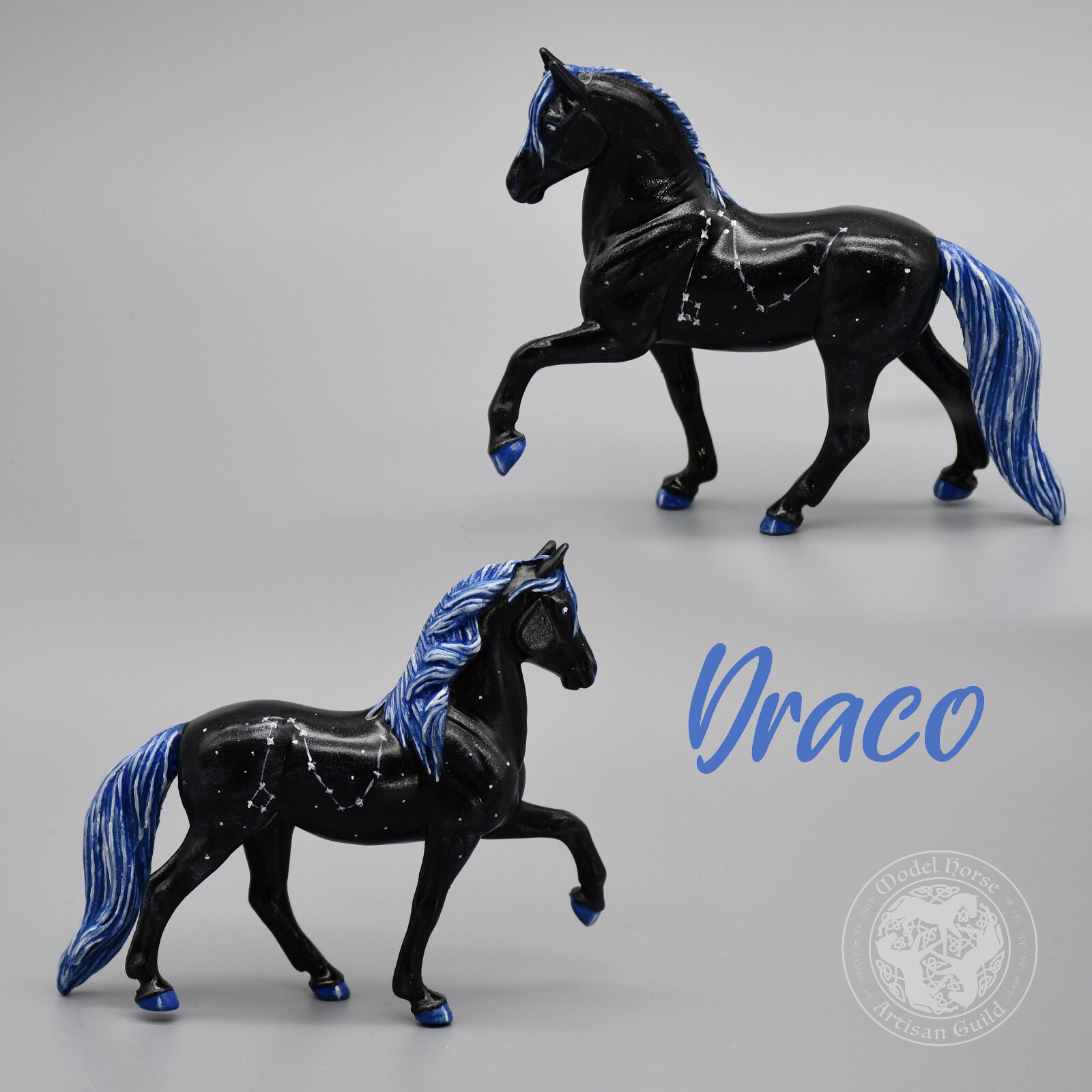 Custom G3 Peruvian Paso Breyer Horse - Draco Constellation Pony - 1:32 Custom G3 Peruvian Paso Breyer Horse - Draco Constellation Pony - 1:32