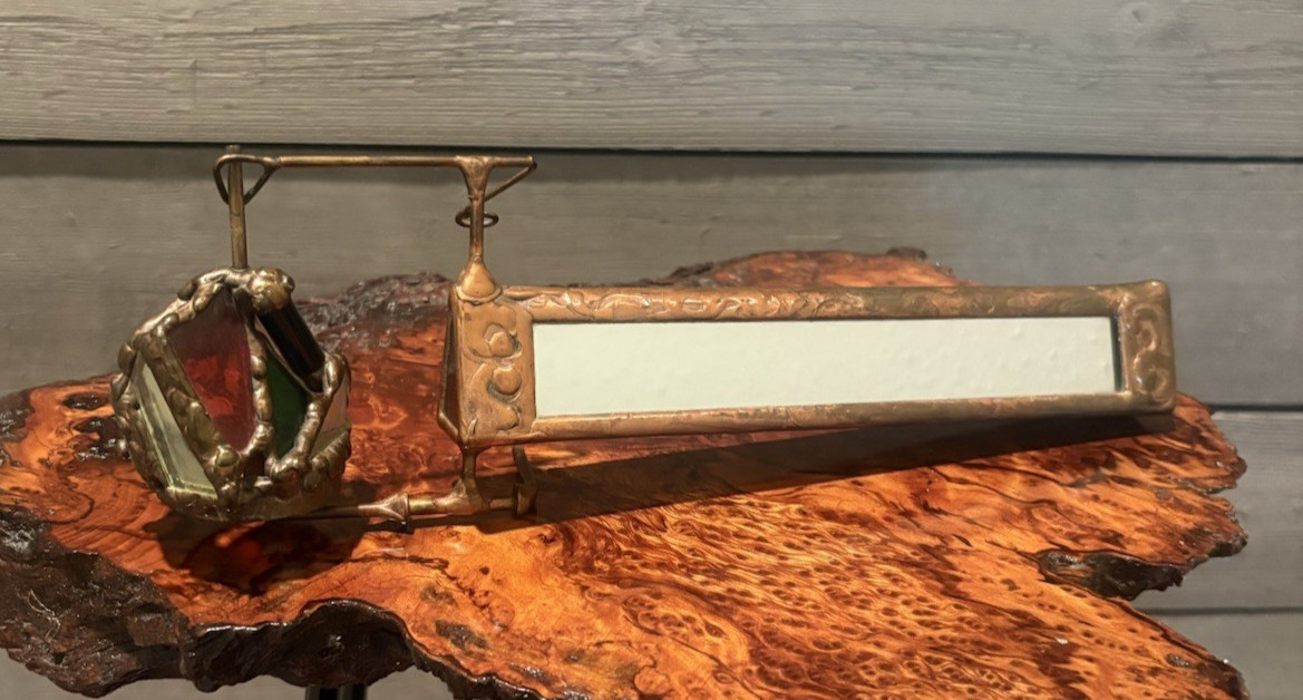 Vintage Handcrafted Copper Kaleidoscope Flaw Vintage Handcrafted Copper Kaleidoscope Flaw