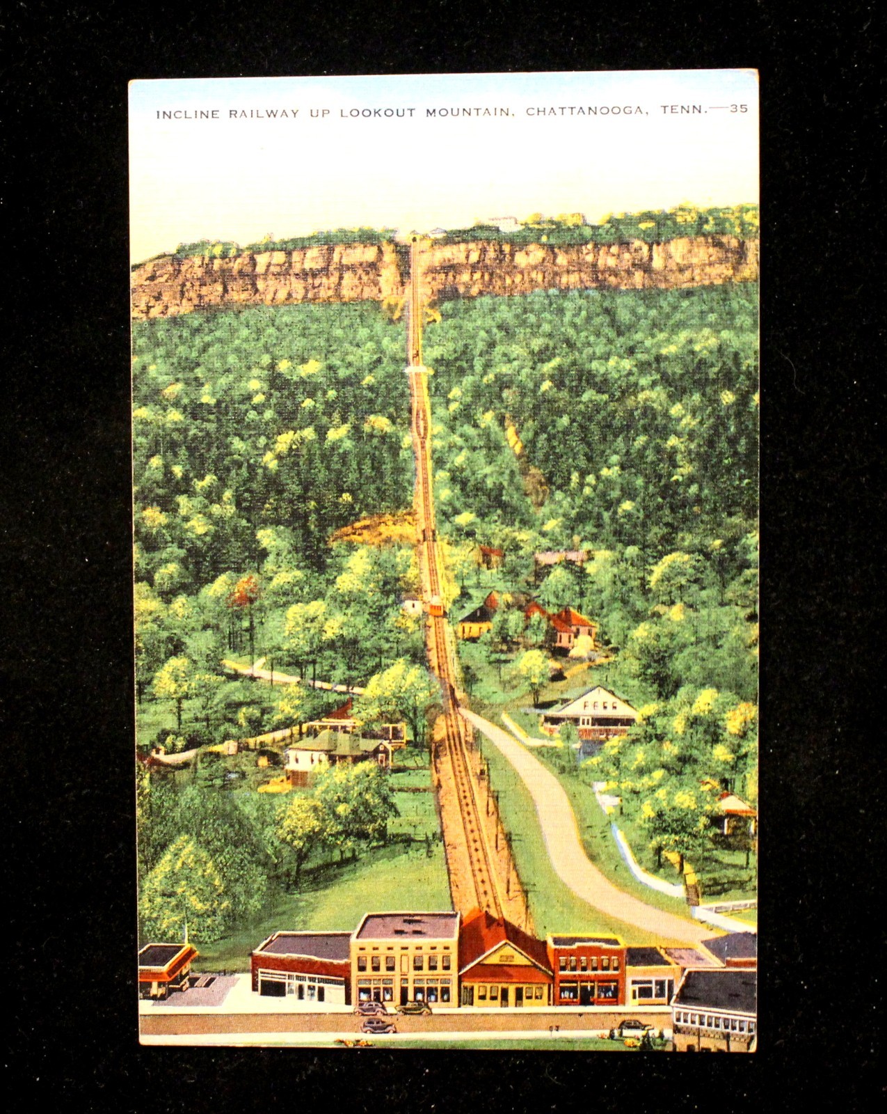 VTG LINEN POSTCARD \