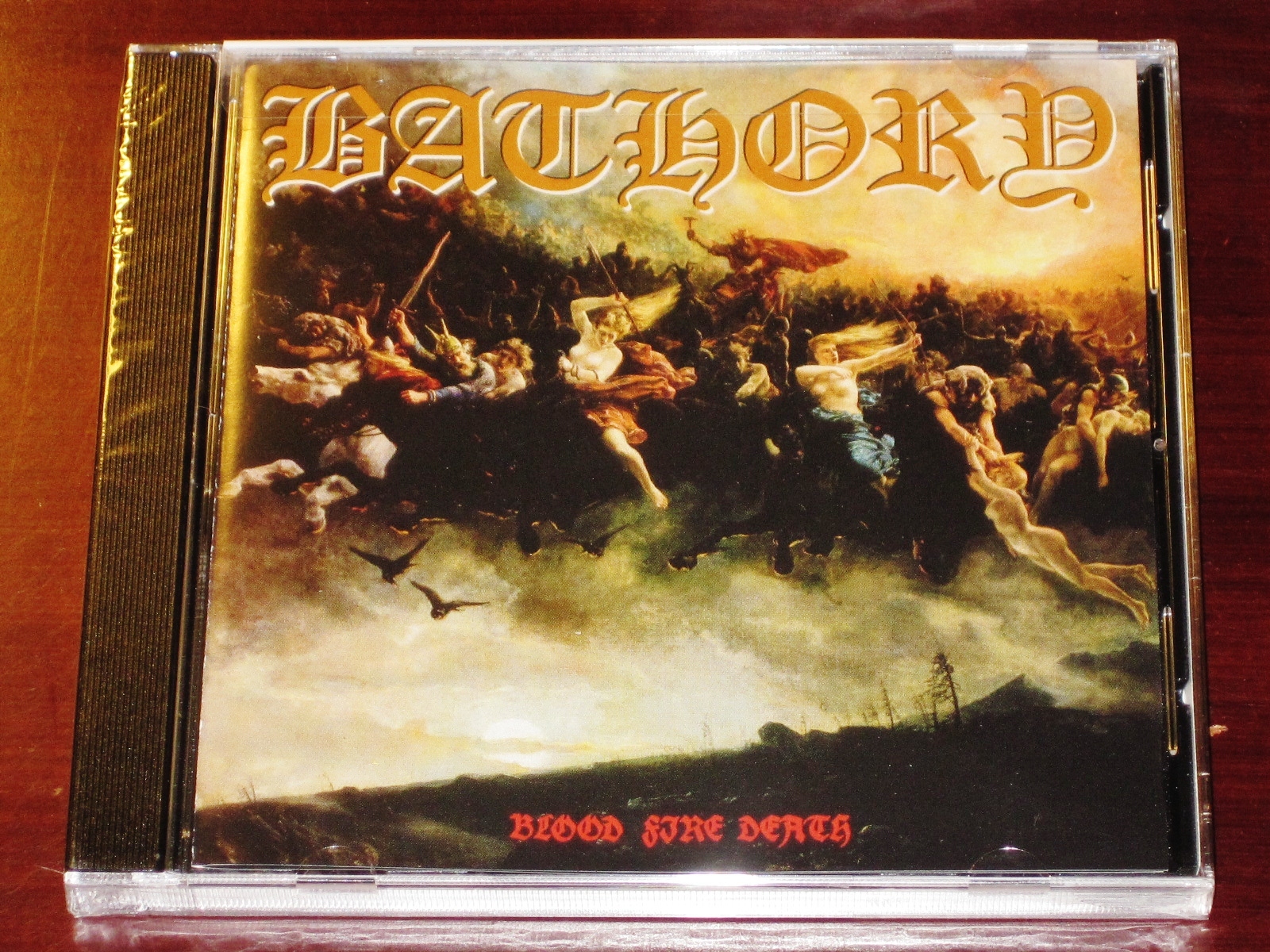Bathory: Blood Fire Death CD 2003 Black Mark AB Sweden BMCD666-4 Official NEW