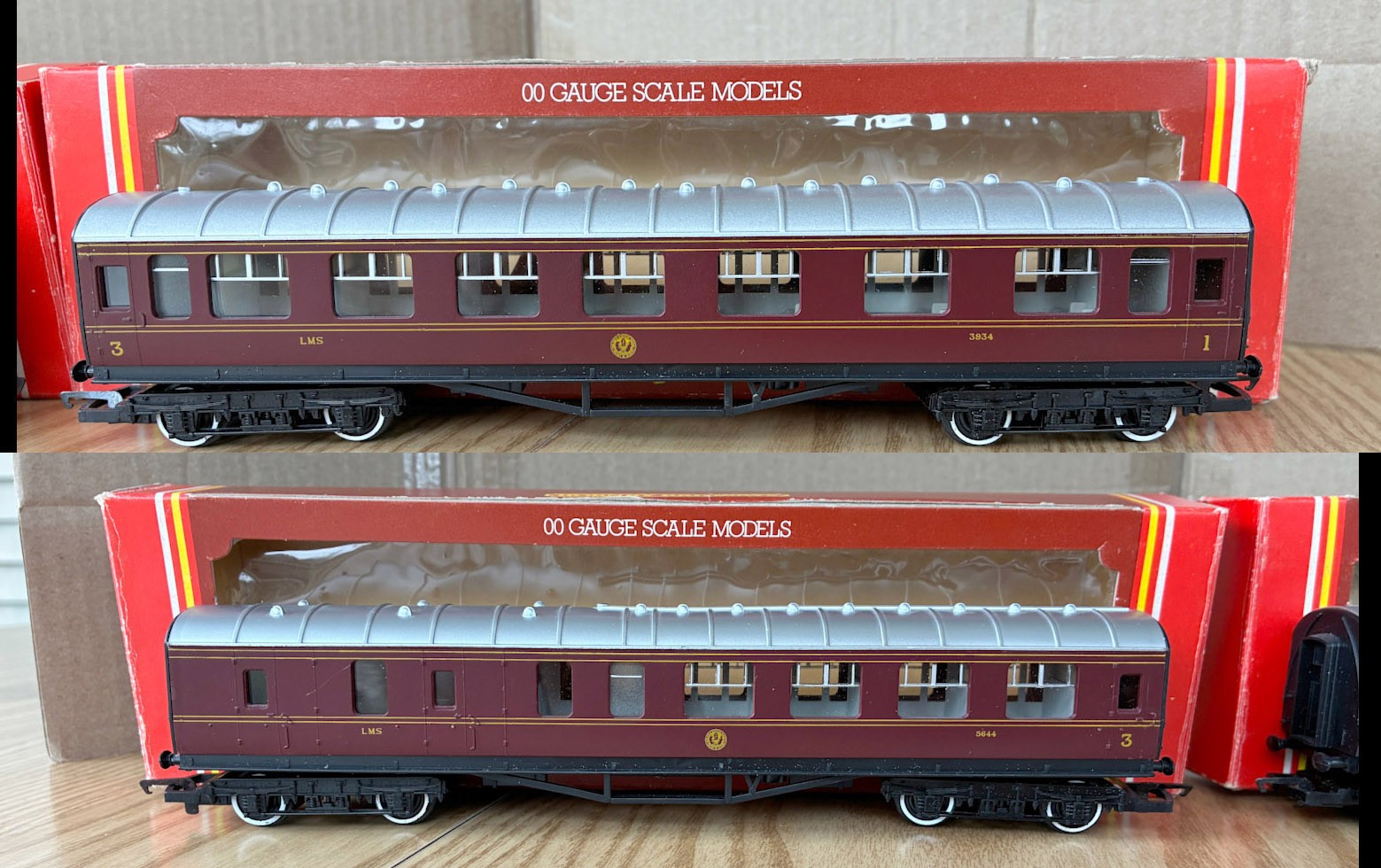 Hornby OO Scale LMS R474 Coach R475 Brake Coach Hornby OO Scale LMS R474 Coach R475 Brake Coach