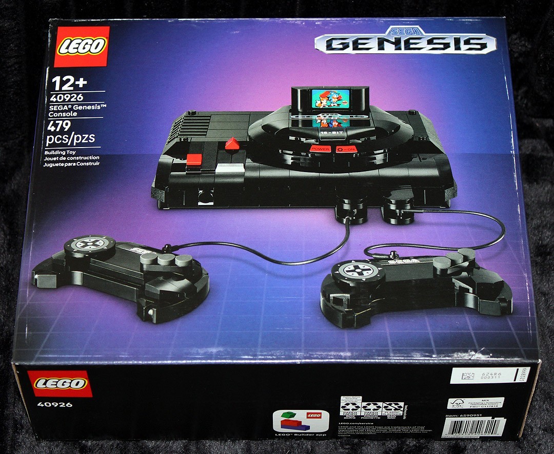 Lego SEGA Genesis Console - 40926 - 480 Pieces - 2026 - New In Box Lego SEGA Genesis Console - 40926 - 480 Pieces - 2026 - New In Box