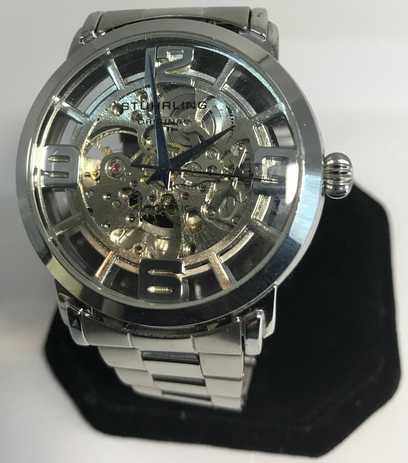 Stuhrling Winchester Men\'s Automatic Stainless Steel Watch 3964 UGHL-L Stuhrling Winchester Men\'s Automatic Stainless Steel Watch 3964 UGHL-L