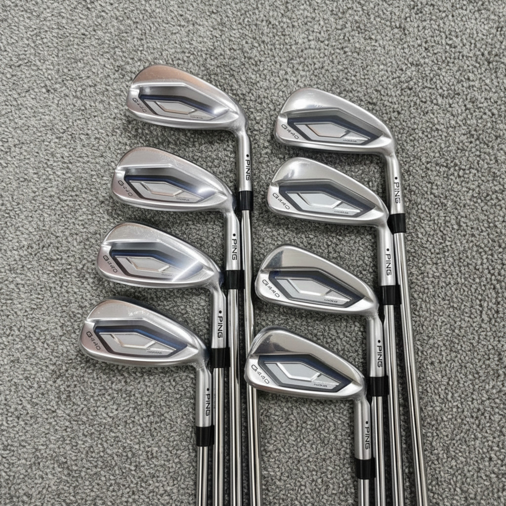 PING G440 Iron Set 4-9 W U 8 Clubs RH Steel PING G440 Iron Set 4-9 W U 8 Clubs RH Steel