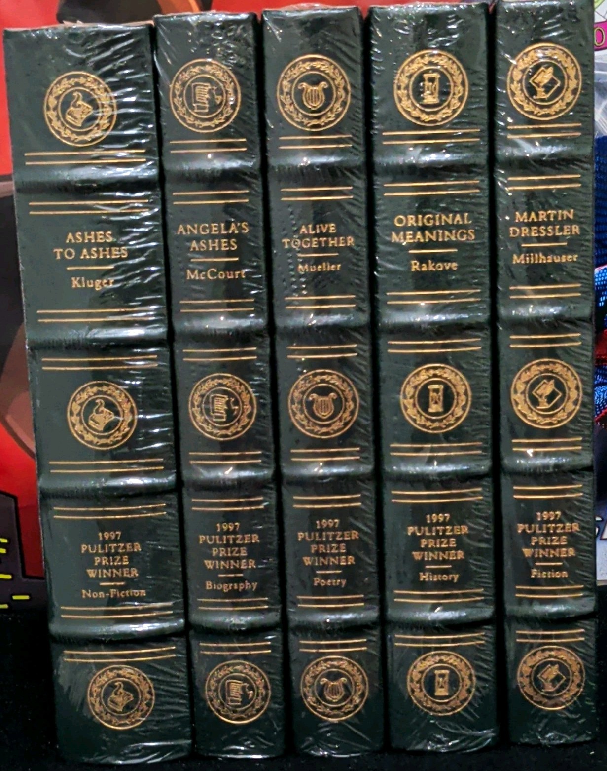 1997 Pulitzer Prize Winners-Easton Press Set of 5 Books SEALED/SIGNED. 1997 Pulitzer Prize Winners-Easton Press Set of 5 Books SEALED/SIGNED.