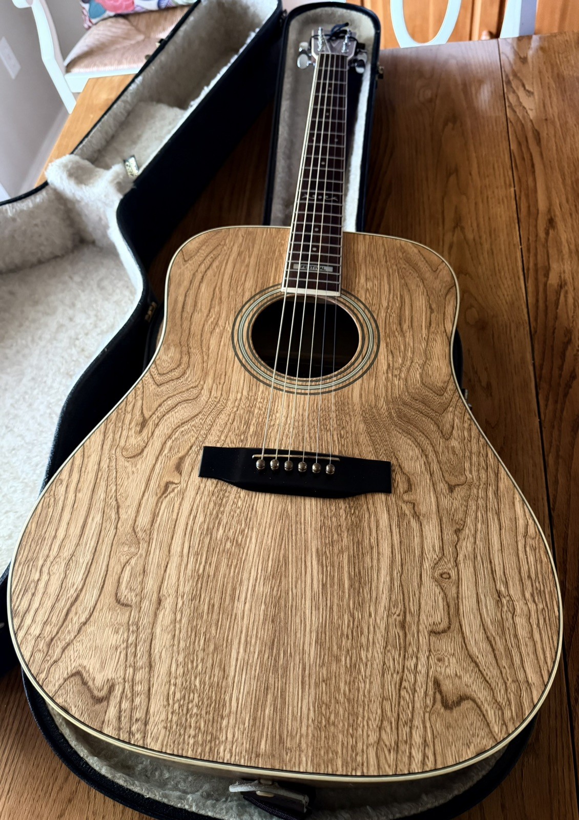 Rare Vintage 1985 Alvarez 5029 Acoustic Guitar Recent Pro Reglue/Setup