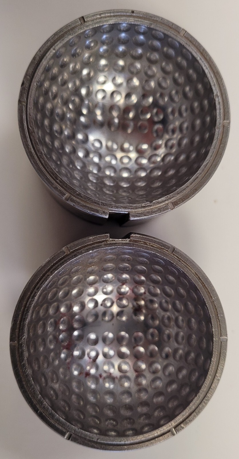 Worthington Vintage Antique 2 Piece Golf Ball Mold Locking Ring And Key Style. Worthington Vintage Antique 2 Piece Golf Ball Mold Locking Ring And Key Style.