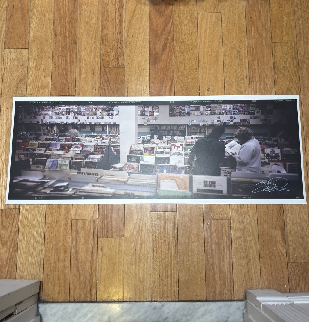 DJ Shadow US Poster - RARE SIGNATURE Signed NYC Endtroducing 30th Anniversary