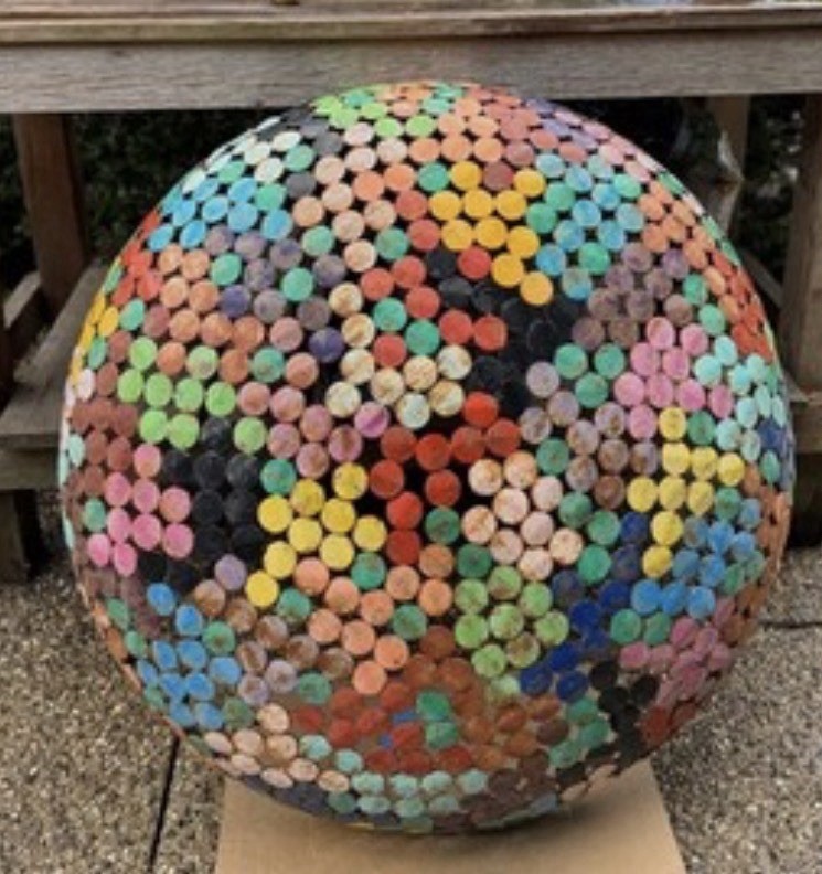 BROTHER MEL MEYER ...BEAUTIFUL JARDINIERE MODERN ART CONTEMPORARY SCULPTURE