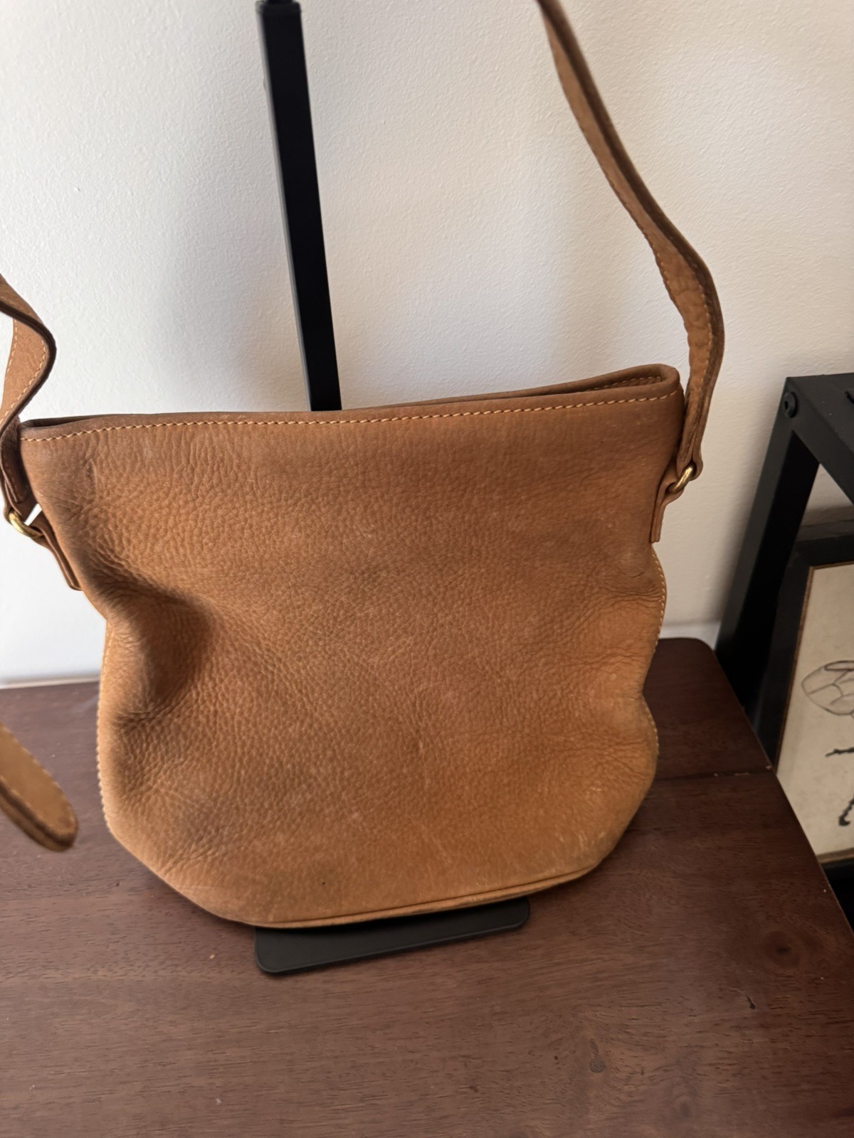 Vintage coach sonoma pebbled leather